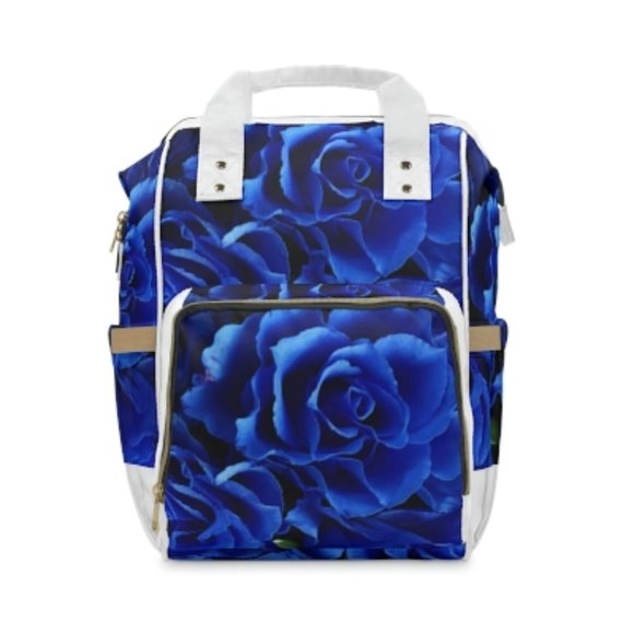 blue rose multifunctional diaper bag - Picture 5 of 5